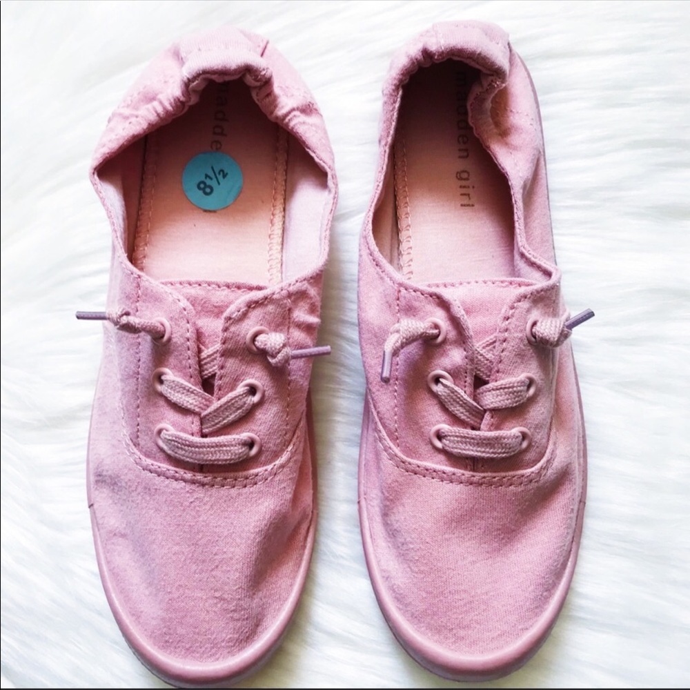 MADDEN GIRL || Athleisure Sneakers - Baby Pink